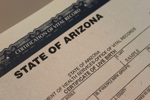 How and Where to Obtain a Birth Certificate from Vital Records – AZ Dept.  of Health Services Director's Blog
