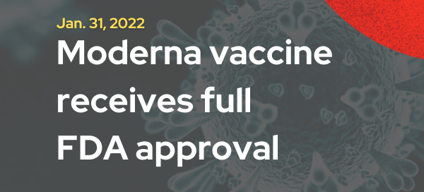 FDA Approval for Moderna