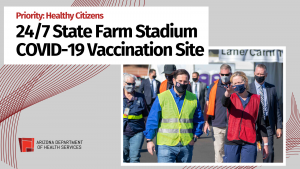 State Farm Stadium Vaccination Site