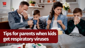 Tips for helping kids with respiratory viruses