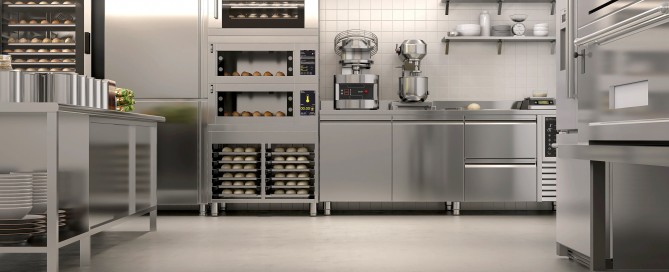 Industrial kitchen.