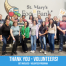 Group of ADHS employees posing for a photo at St. Mary's Food Bank, after a day of packing emergency food boxes.